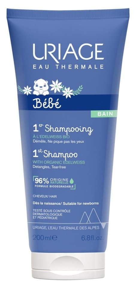 Prvi šampon za kosu URIAGE Baby 200ml-slika