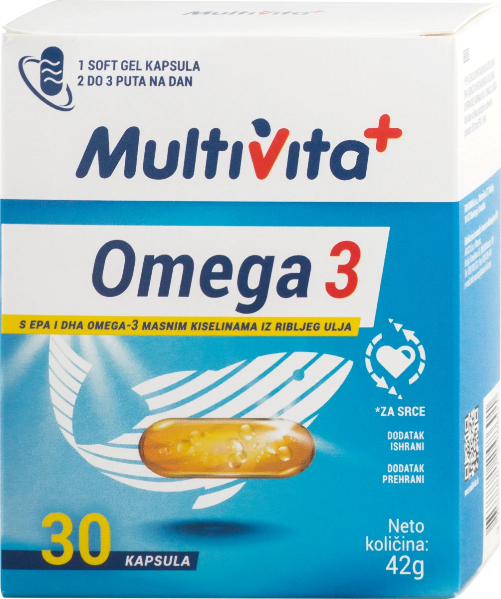 MULTIVITA DIREKT OMEGA 3 CAPS A30-slika