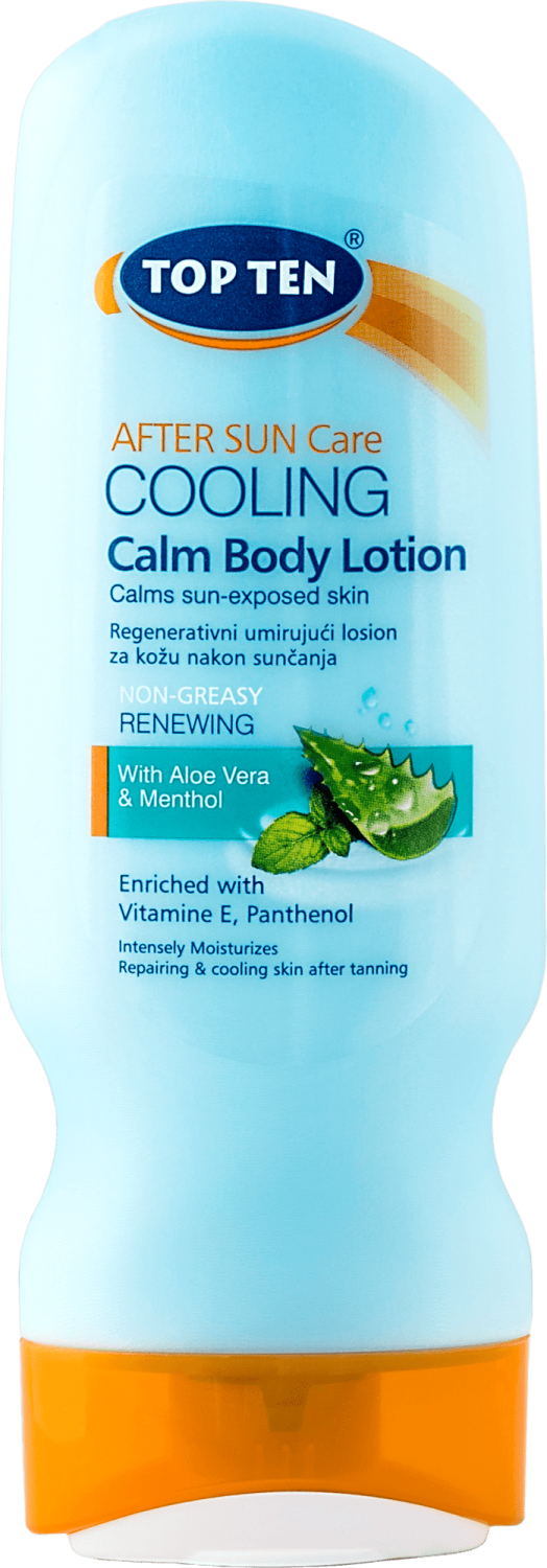 After sun losion TOP TEN Cooling 200ml-slika
