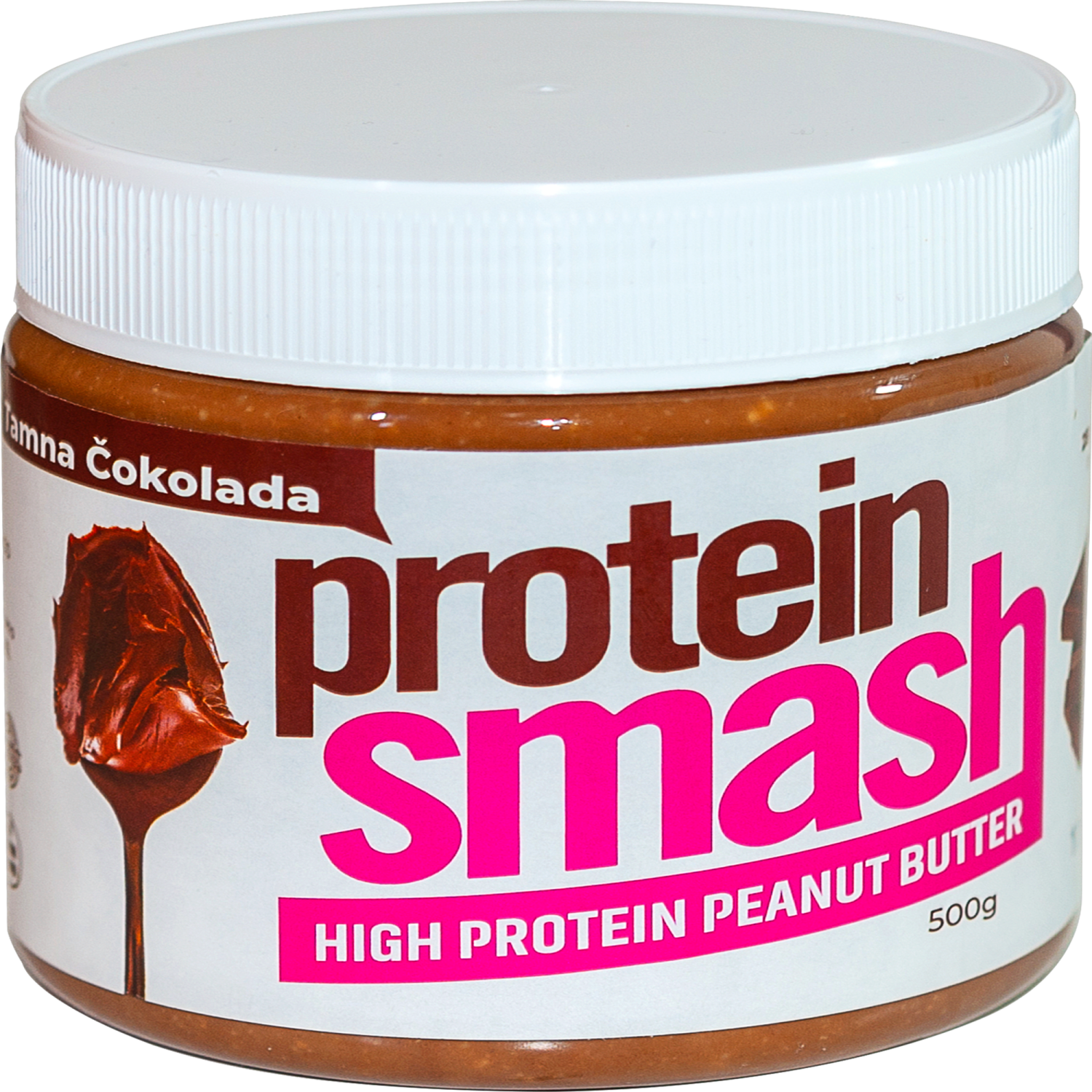 Kikiriki puter PROTEIN SMASH tamna čokolada 500g-slika