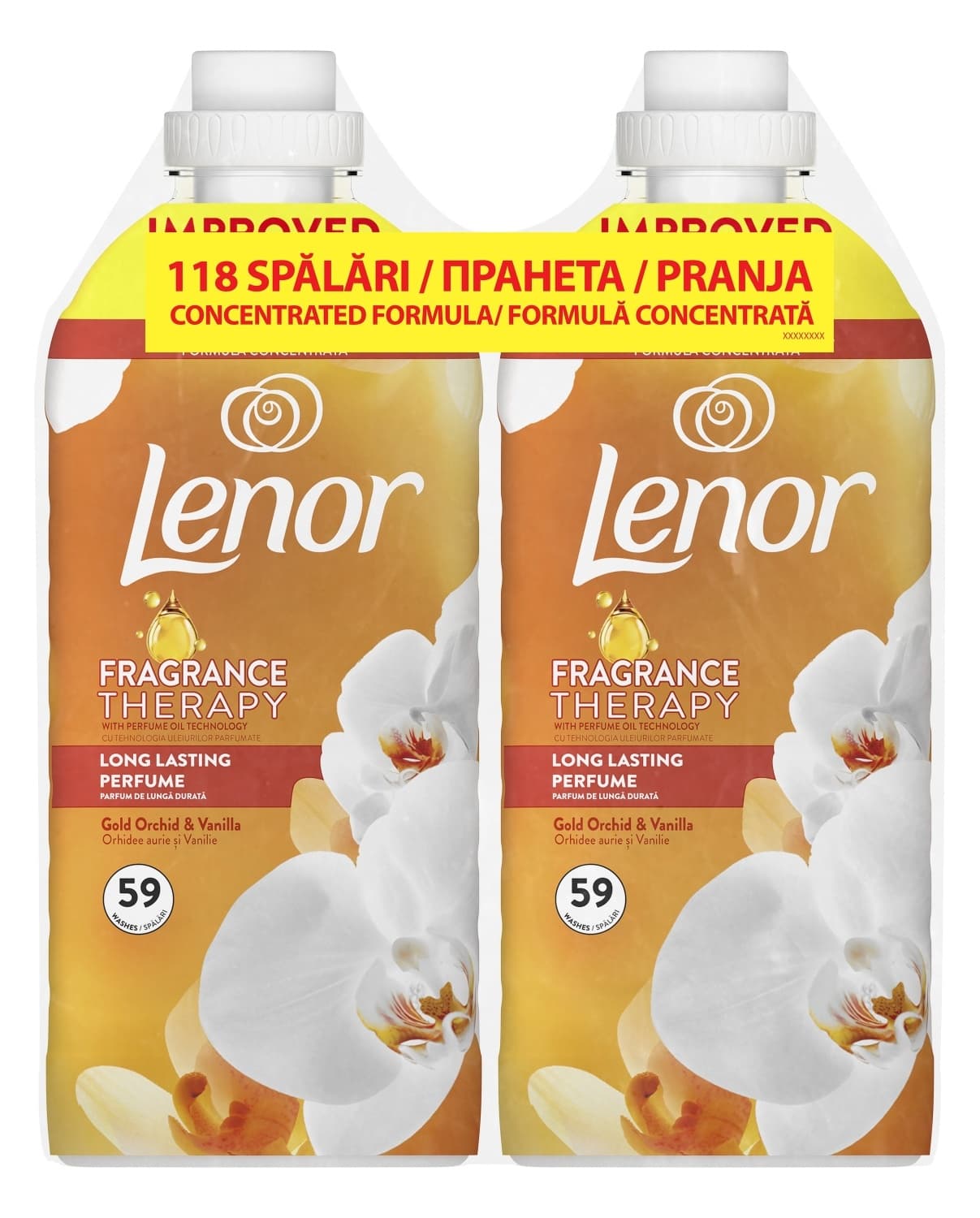 Omeksivac Lenor Gold Orchid 2x1,2l/118pr-slika