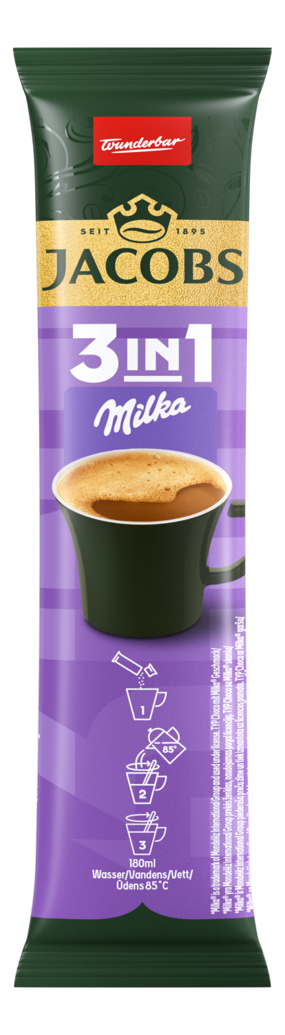 Instant kafa JACOBS Milka 3u1 12,4g-slika