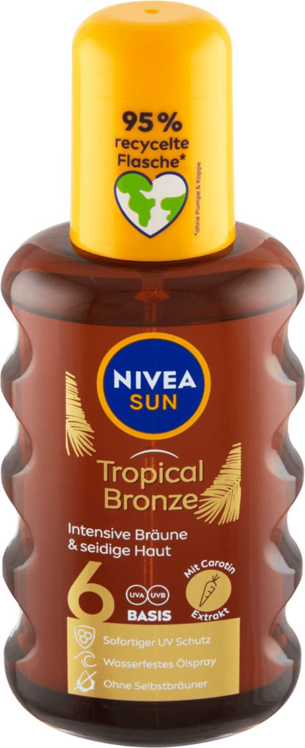 Ulje za sunčanje NIVEA sun tropical bronze SPF6 200ml-slika