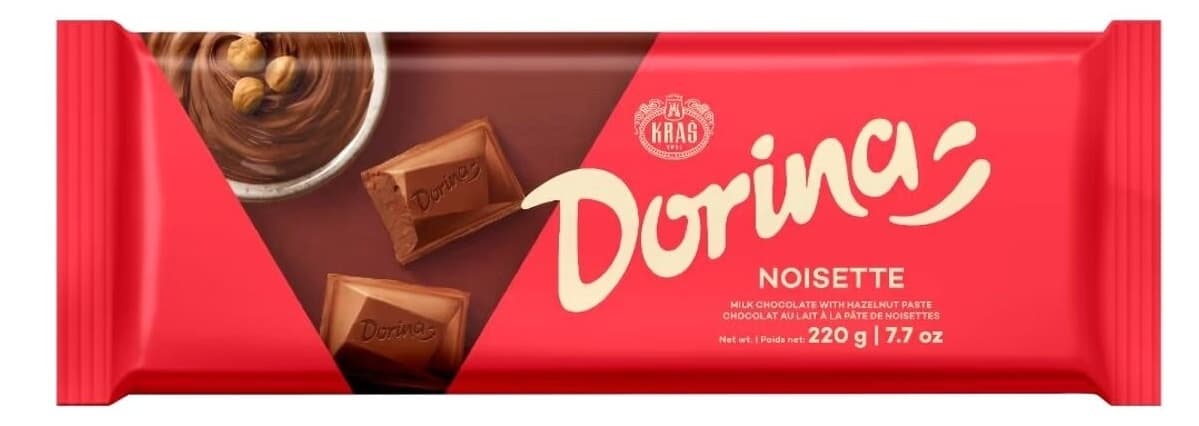 ČOKOLADA NOISETTE 220G DORINA-slika