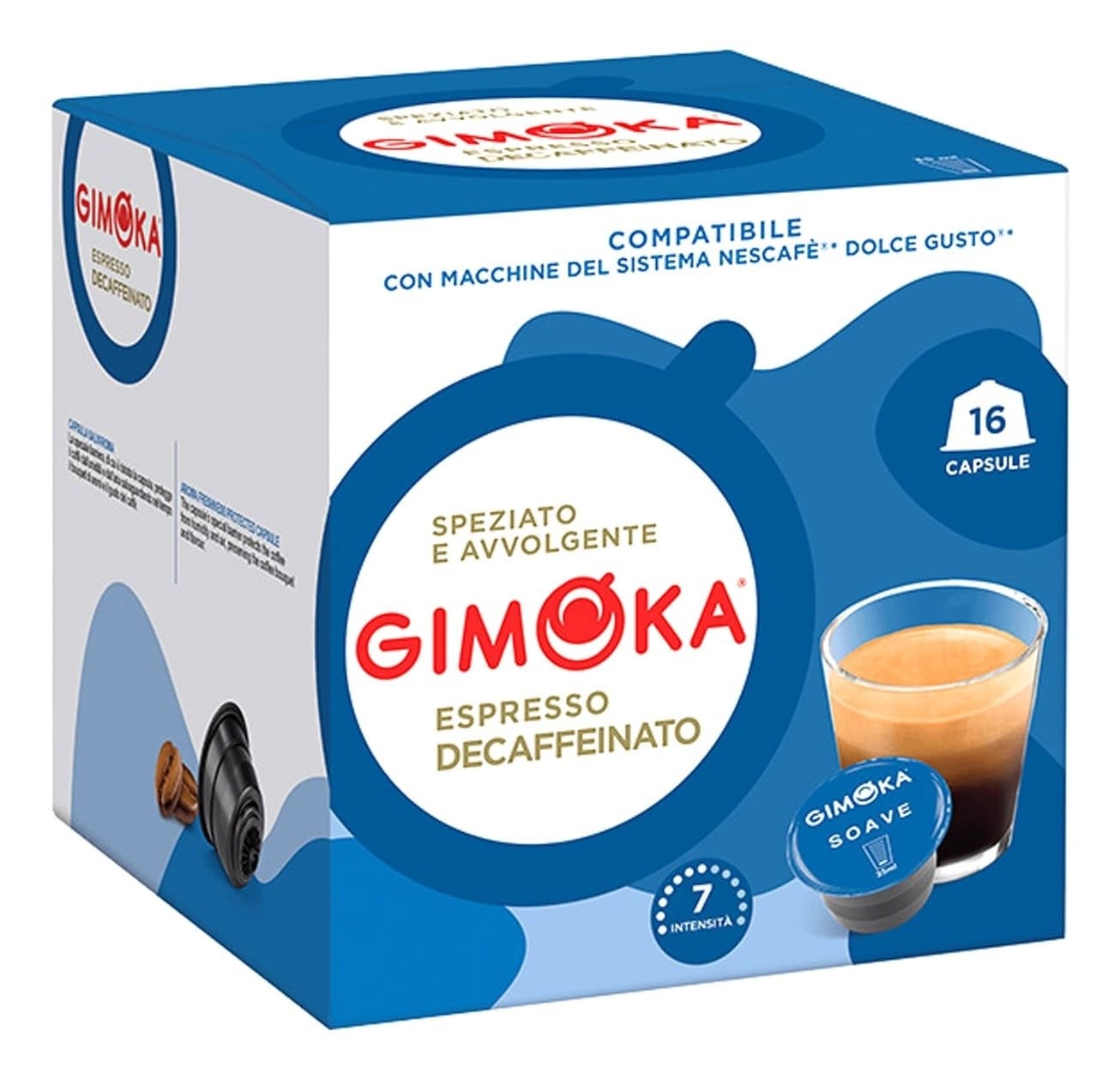Kapsule GIMOKA Decaffeinato espresso 16kom-slika