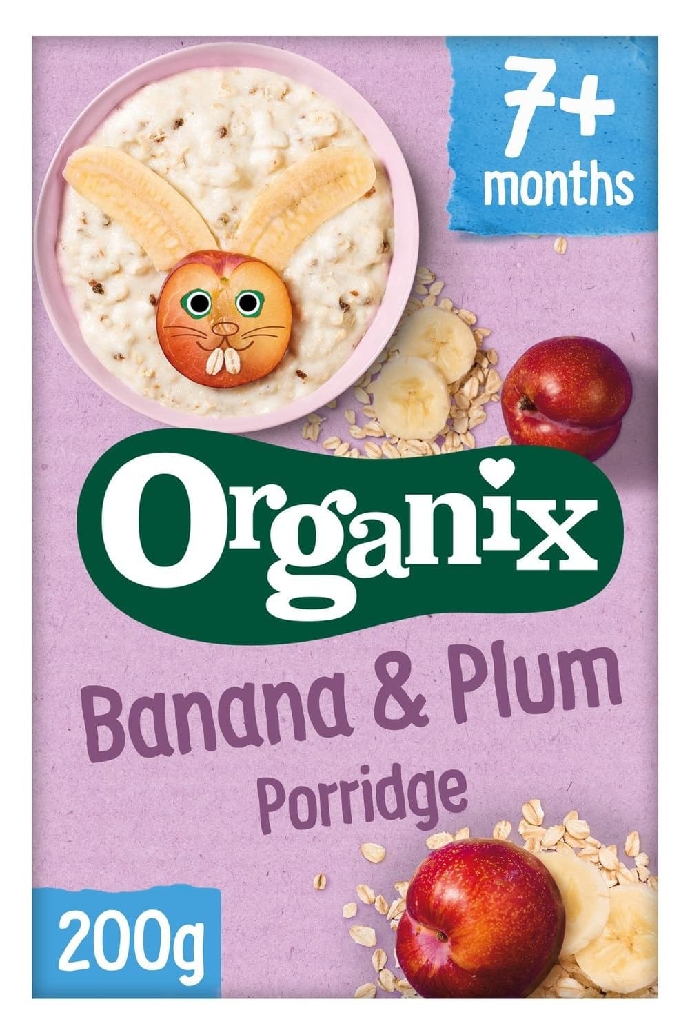 KAŠA ORG BAN ŠLJIV 7M+200G ORGANIX-slika