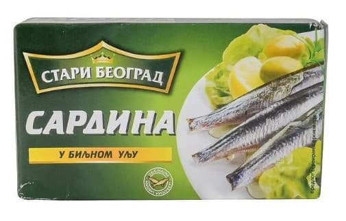 Sardina STARI BEOGRAD u biljnom ulju 100g-slika