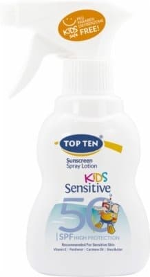 Losion za sunčanje u spreju TOP TEN Kids SPF50 200ml-slika