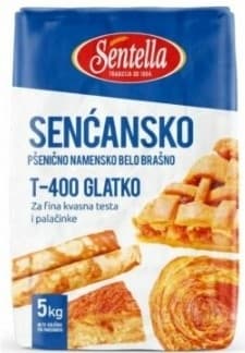 Brašno SENTELLA glatko T-400 5kg-slika