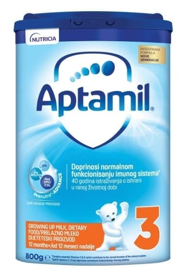 Zamensko mleko APTAMIL EZP 3 800g-slika
