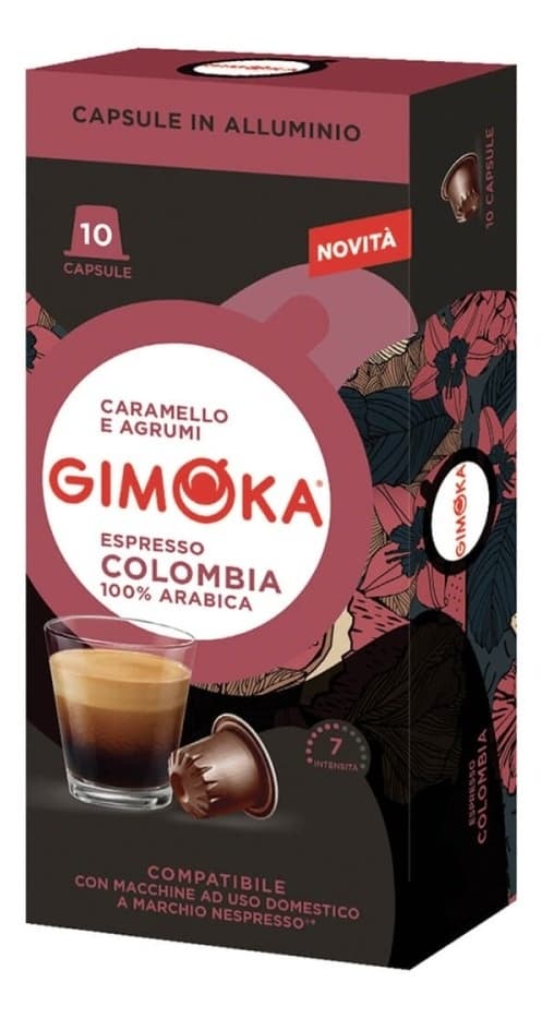 Kapsule GIMOKA Columbia in alluminio 10kom-slika