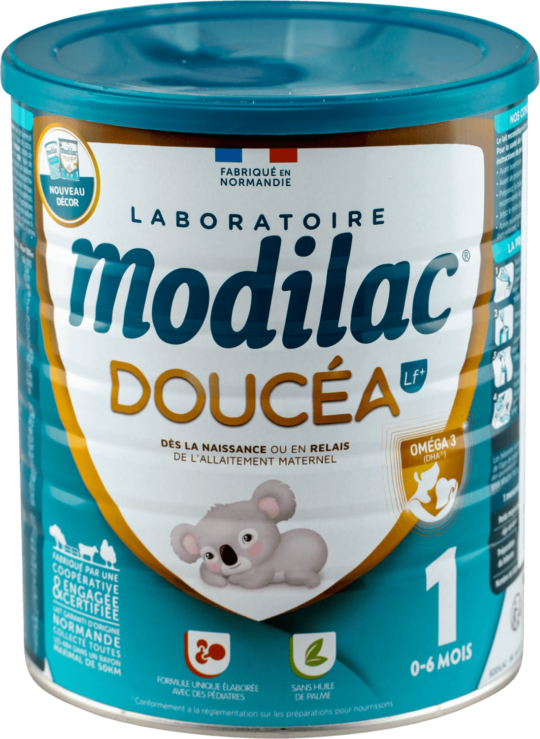 MLEKO ZAM DOUCEA 1 820G MODILAC-slika