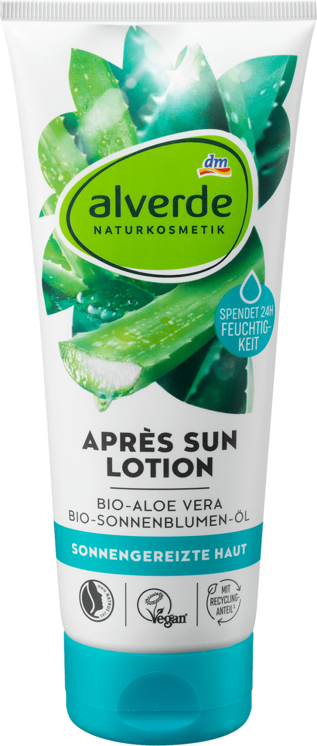 After sun ALVERDE aloe vera i ulje suncokreta losion 200ml-slika