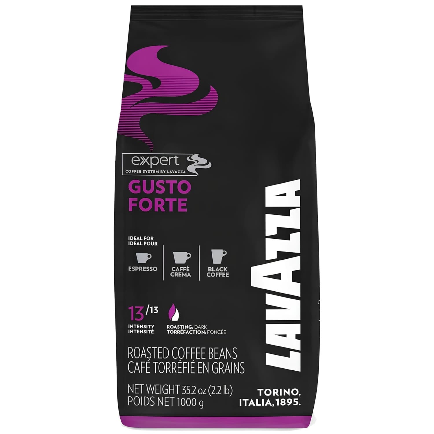 Espresso kafa LAVAZZA Gusto forte expert u zrnu 1kg-slika