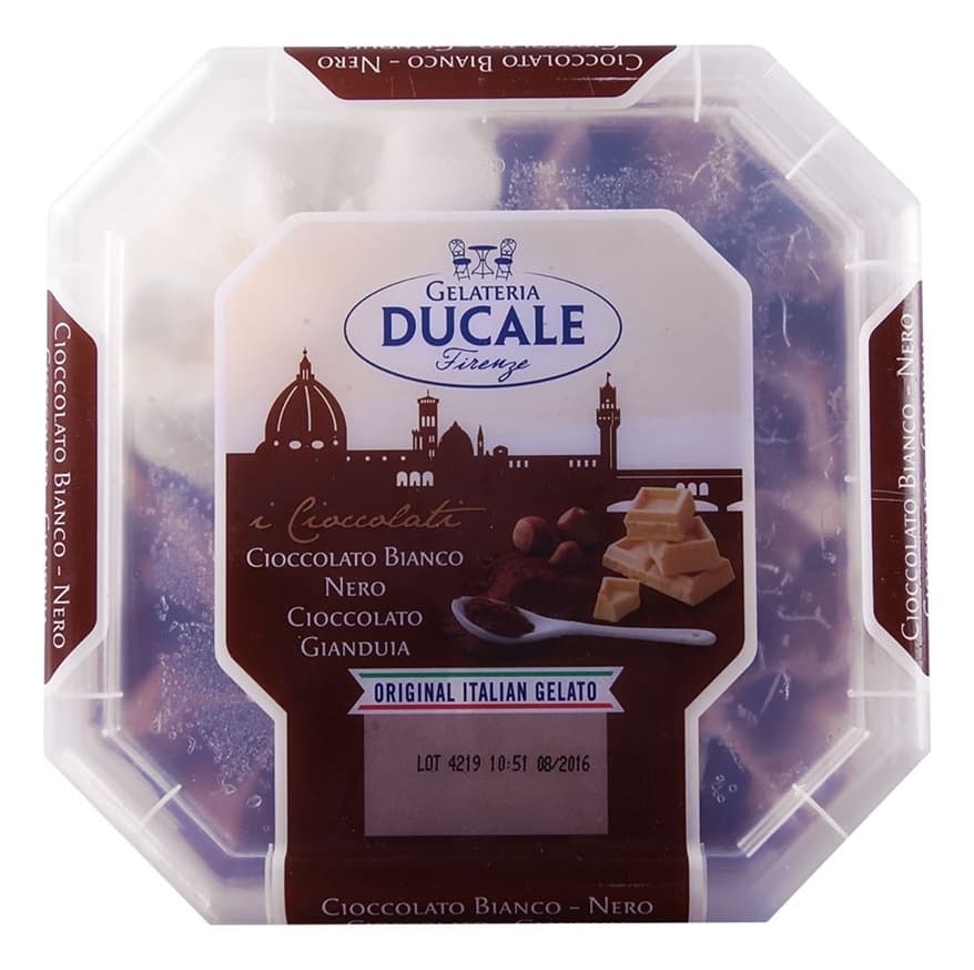 Sladol.Ducale bela/crna cok.gianduia500g-slika