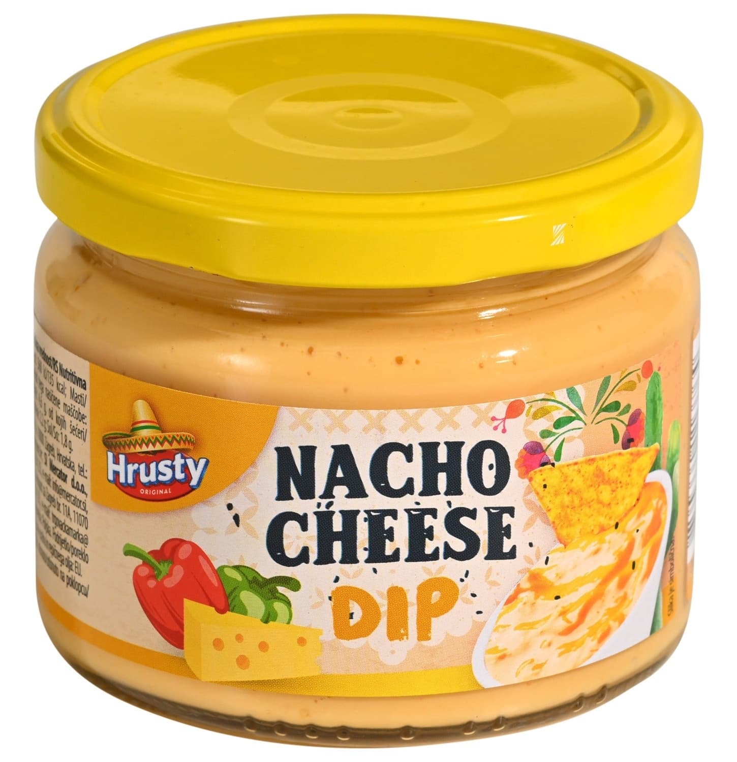 Umak HRUSTY nacho cheese dip 300g-slika