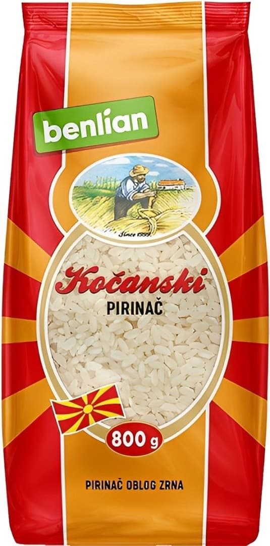 Pirinac Kocanski Benlian food 800g-slika
