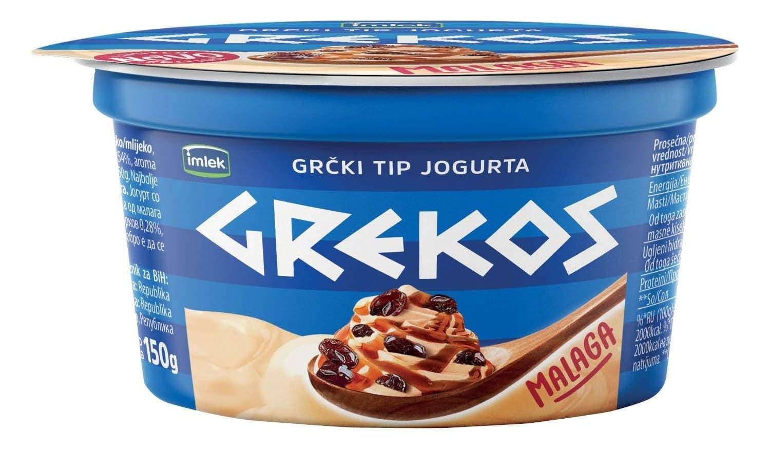 Vocni jogurt malaga Grekos150g-slika