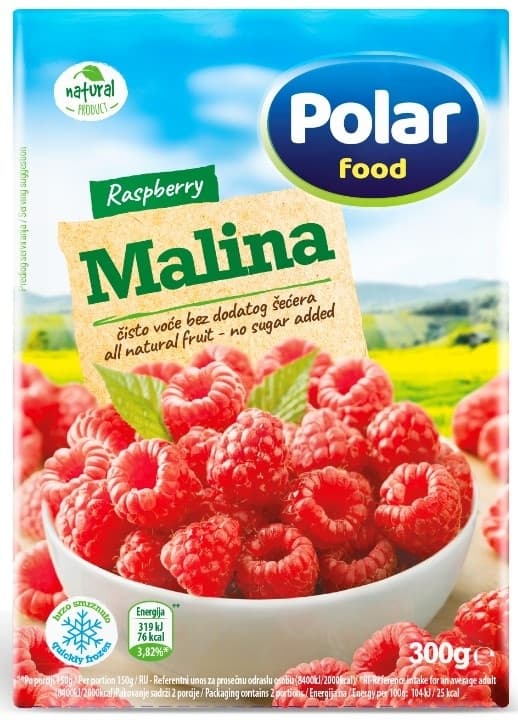 Malina Polar Food 300g-slika