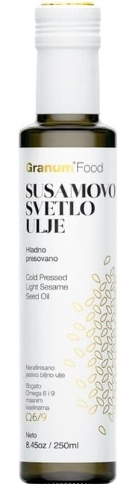 Svetlo susamovo ulje Granum 0.25l-slika