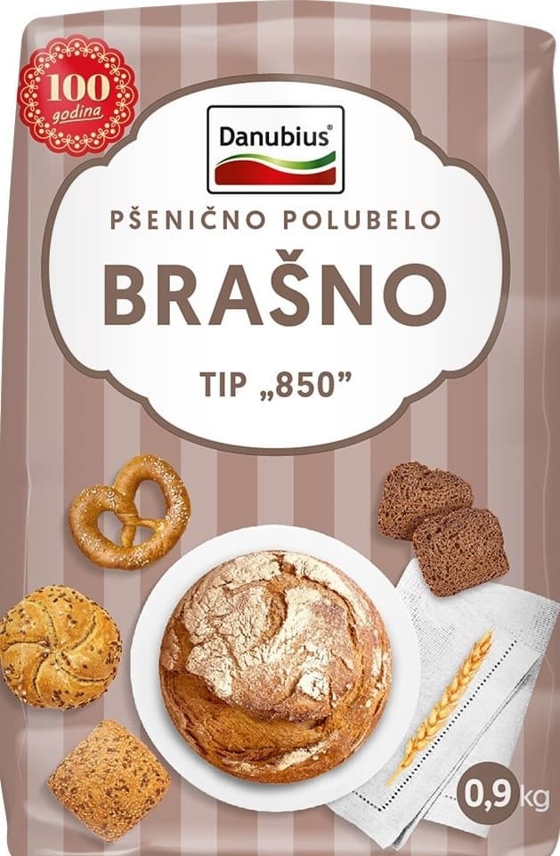 Psenicno brasno T-850 Danubius 900g-slika