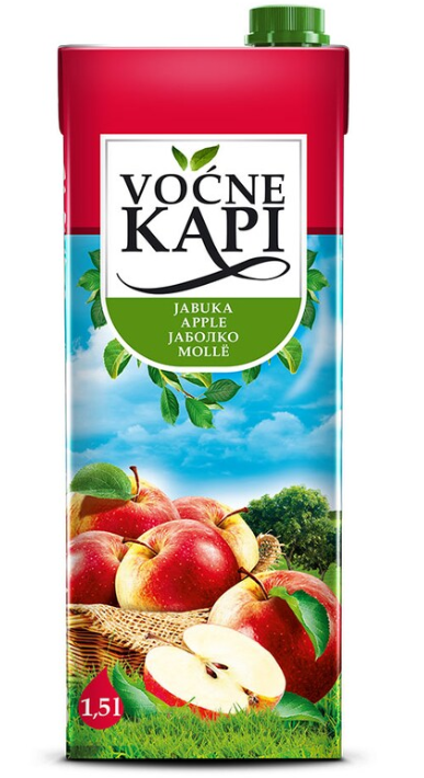 Voćni sok VOĆNE KAPI jabuka 1,5l-slika