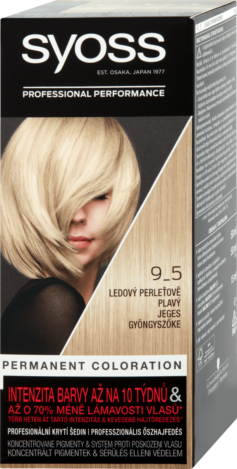 BOJA ZA KOSU SYOSS 9-5 FROZEN PEARL BLOND-slika