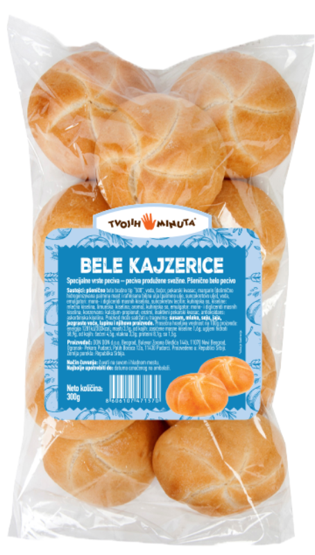 KAJZERICE MINI PAK 300G TVOJIH 5 MI-slika