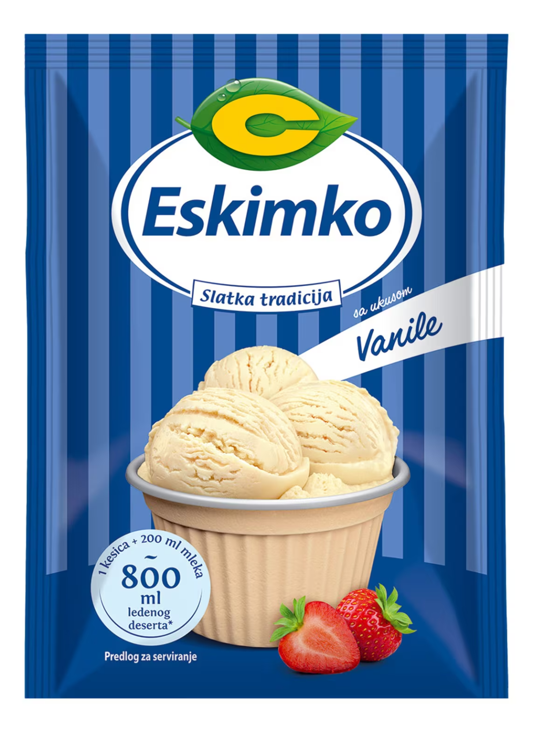 ESKIMKO VANILA 75GR C-slika