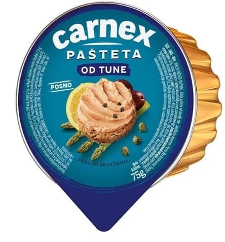 Pašteta CARNEX tuna 75g-slika