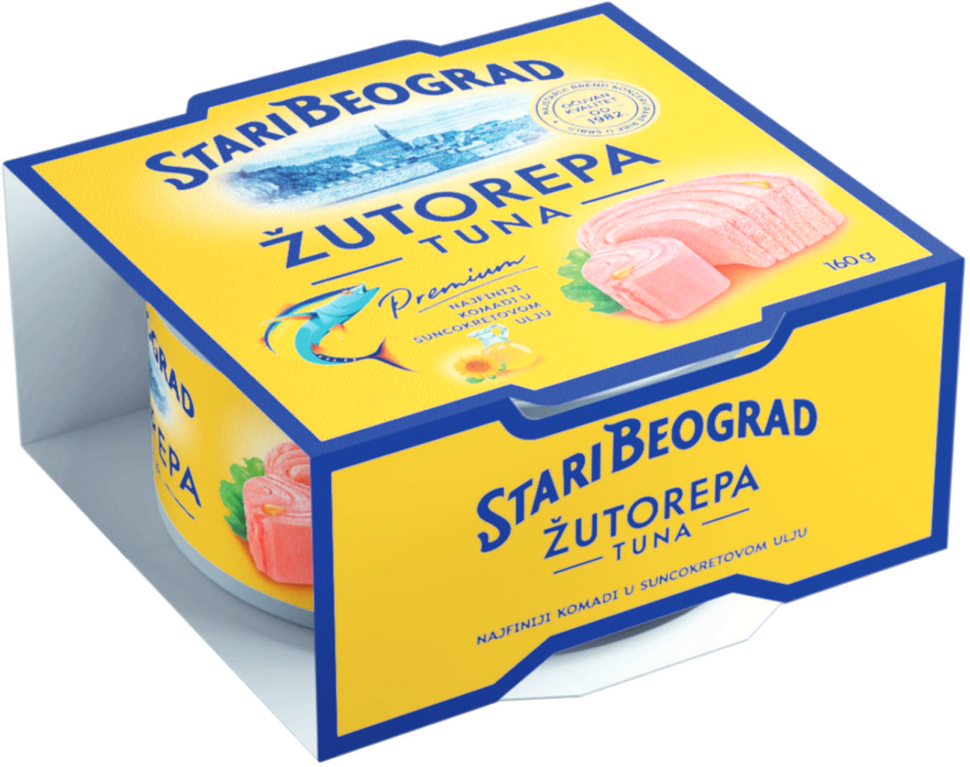 TUNA ŽUTOREPA U ULJU 160G ST BEOGRA-slika