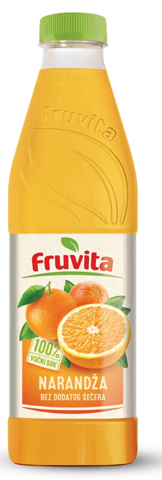 SOK NARANDŽA 100% 0.8L FRUVITA-slika