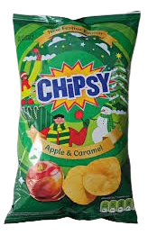 ČIPS CHIPSY PLAIN APPLE&CARAMEL 95G-slika