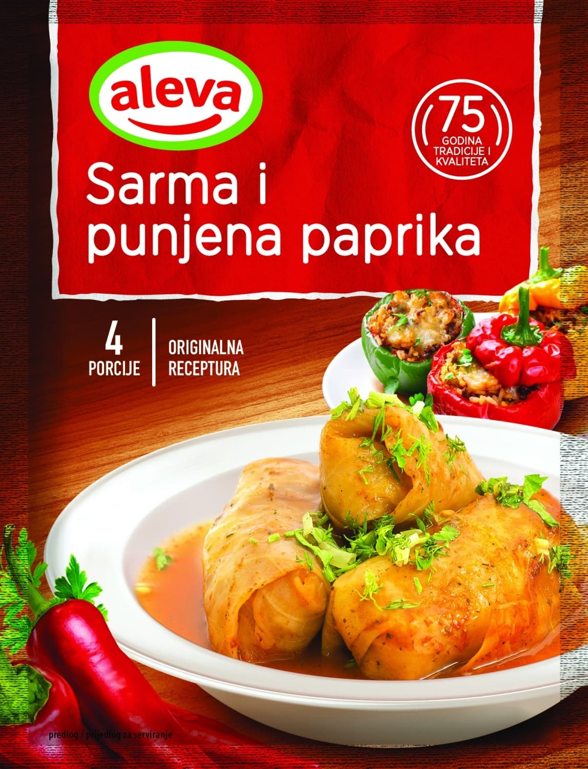 ZAČIN ZA PUNJENU PAPRIKU I SARMU 60G ALEVA-slika