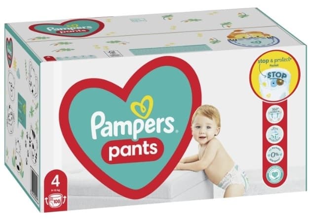 PELENE PAMPERS PANTS MB 4 MAX 104-slika