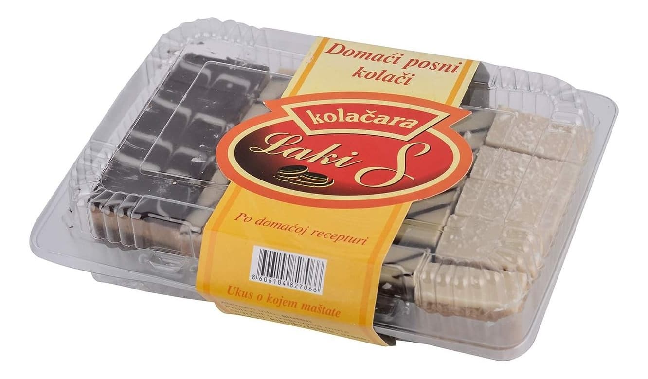 KOLAČ DOMAĆI POSNI 500G LAKI S-slika