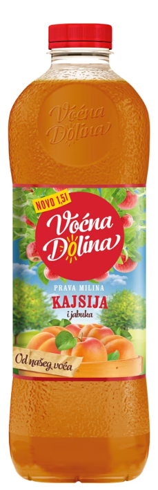 SOK VOĆNA DOLINA 15L KAJSIJA-slika