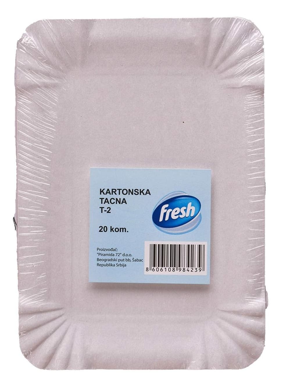 KARTONSKA TACNA T-2 20/1 FRESH-slika