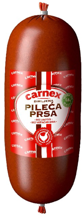 PRSA PILEĆA DIMLJENA CARNEX-slika