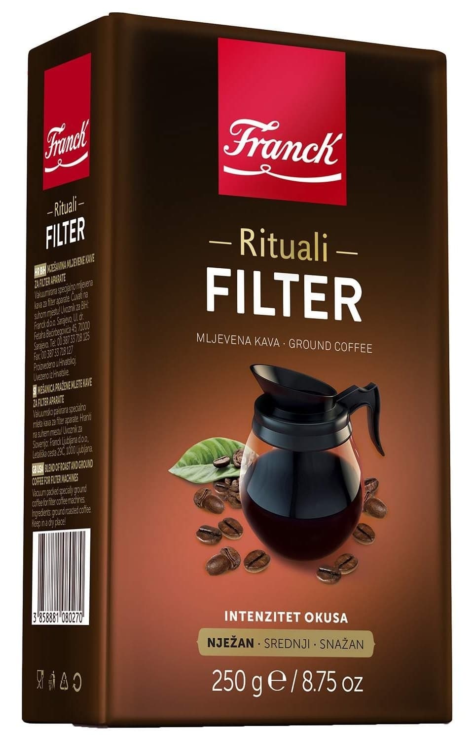 Filter kafa FRANCK mlevena 250g-slika