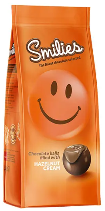 Bombonjera lesniknik krem Smilies138g-slika
