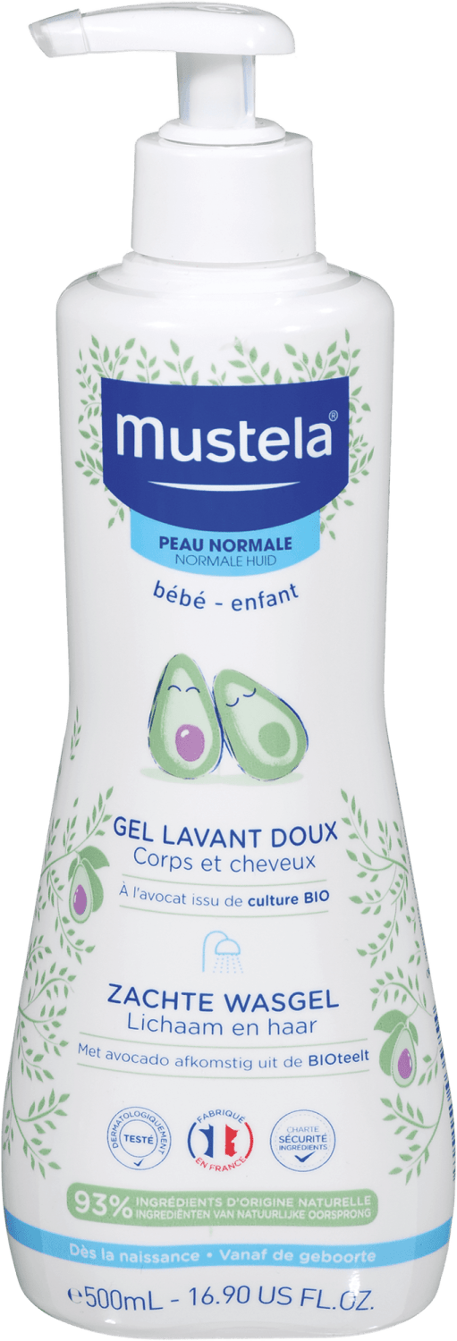 MUSTELA blagi gel za kupanje beba 500ml-slika