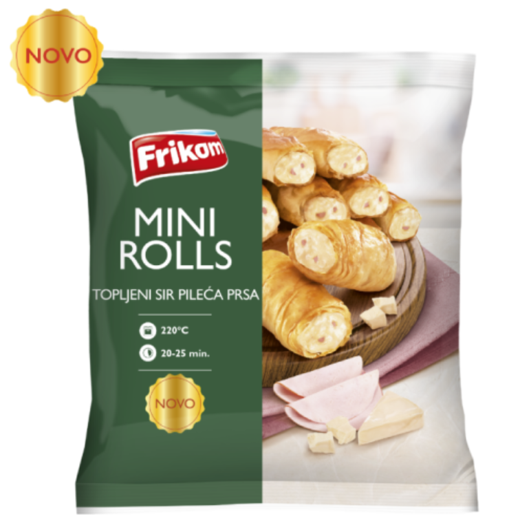 Smrznuta mini rolls sir pileca prsa 500g-slika
