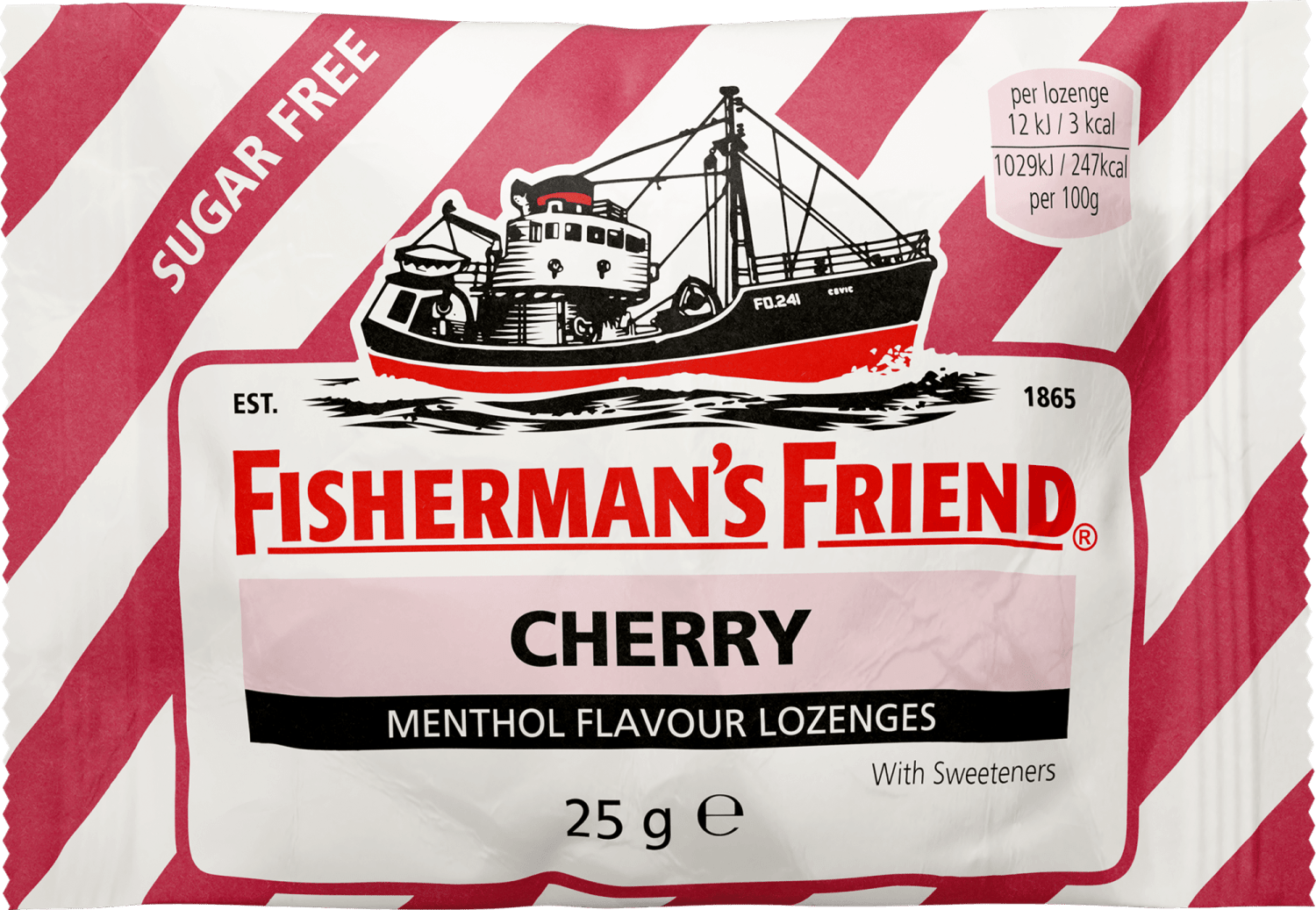 Bombone FISHERMAN'S FRIEND Cherry 25g-slika
