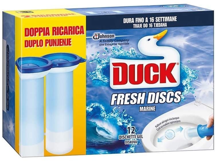 DUCK WC osveživač fresch disc marine 2x36ml-slika