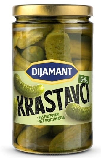 Krastavci 6-9cm Dijamant 670g-slika