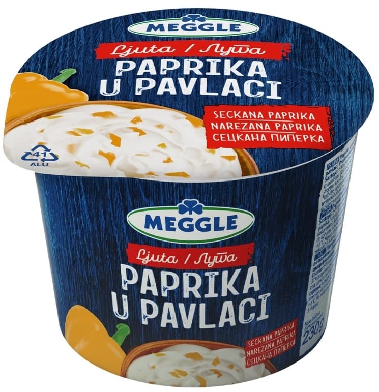 MEGGLE PAPRIKA U PAVLACI 230GR LJUTA SECKANA-slika