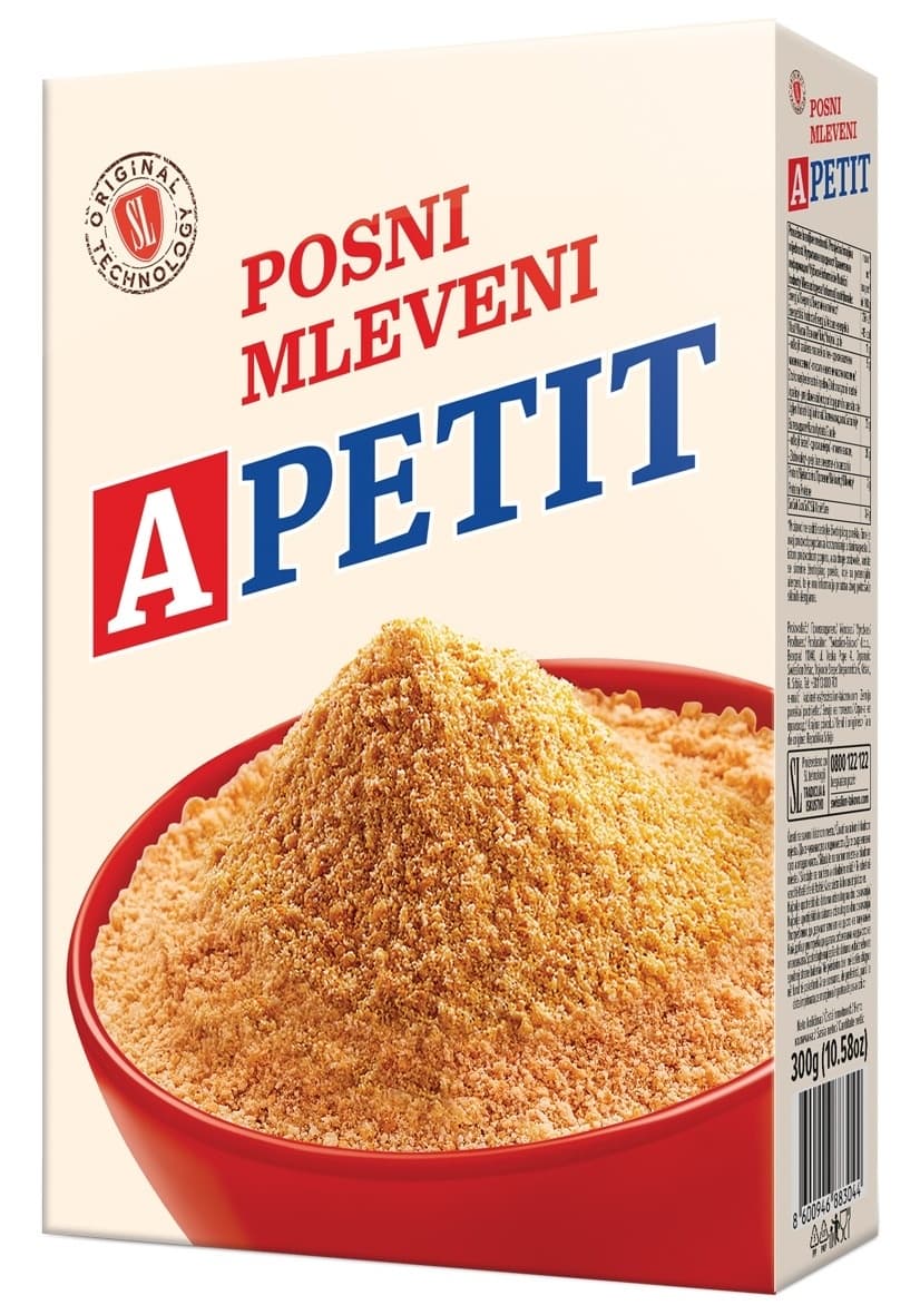 KEKS MLEVENI SL APETIT POSNI 300G-slika