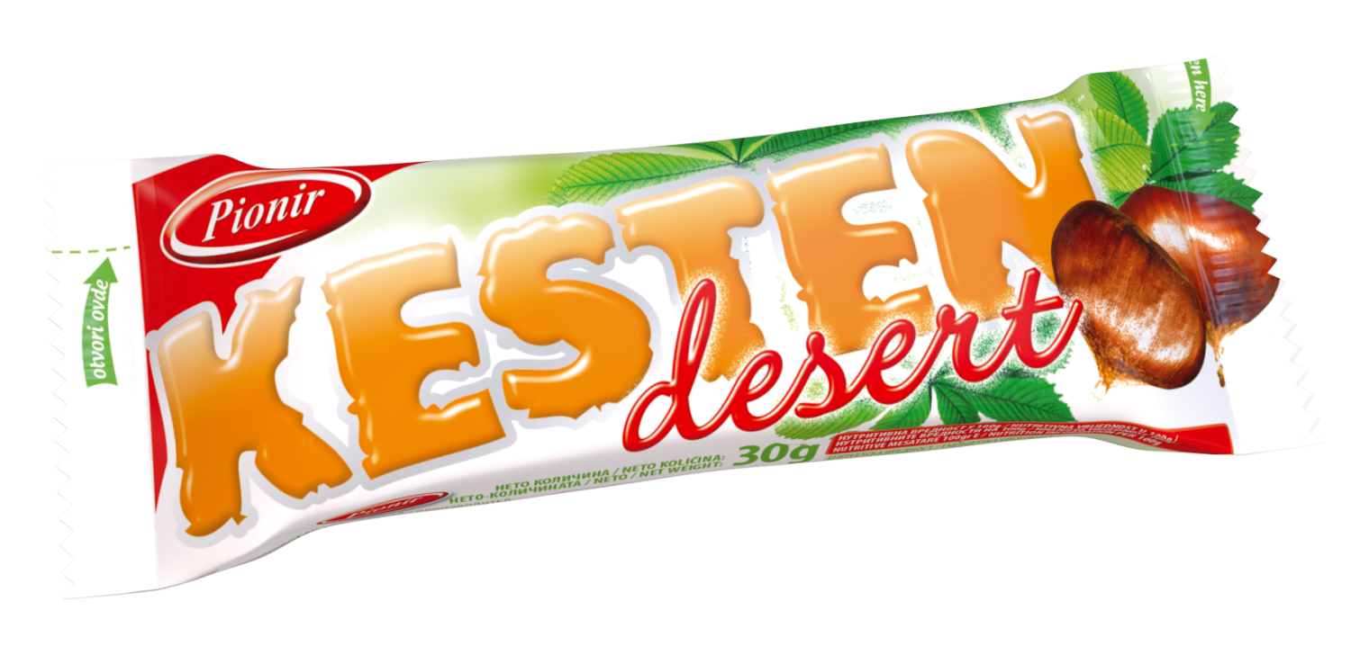Kesten desert Pionir 30g-slika