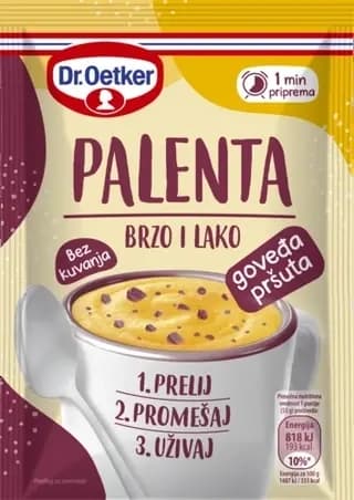 Palenta govedja prsuta Dr.Oetker 55g-slika